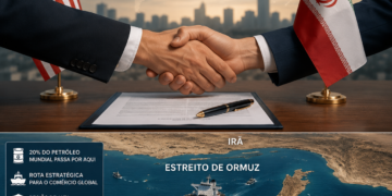 Acordo entre EUA e Irã abre caminho para o fim da guerra, mas impasses sobre programa nuclear ainda ameaçam a paz