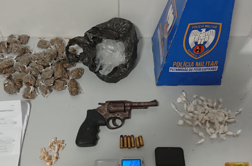 PM de Linhares apreende drogas após confronto no litoral