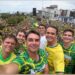 Flávio Bolsonaro e Nikolas Ferreira reforçam ato pró-Pazolini